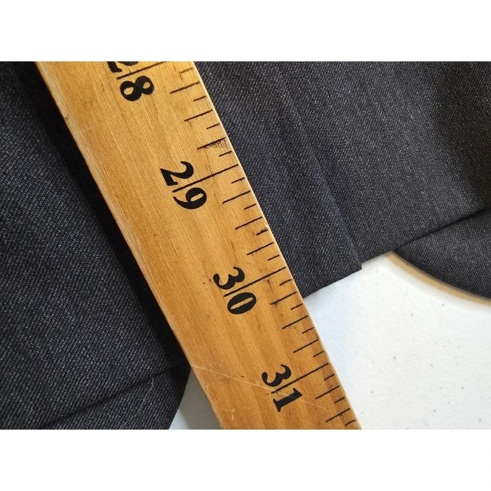 Jos A Bank Blazer Jacket Mens 40R‎ Gray Sports Coat 2 Buttons Pure Wool *